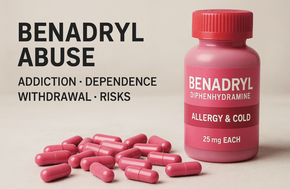 Benadryl Abuse: Risks, Addiction, Withdrawal & Dependence